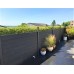 Composite Fence Slats 1800mmm / 6ft - Anthracite / Light Grey - Composite Tonge & Groove Fence Panels Slats