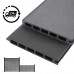 Composite Fence Slats 1800mmm / 6ft - Anthracite / Light Grey - Composite Tonge & Groove Fence Panels Slats