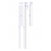 MDF Door Liner - Certified FD30 / FD60 Primed Door Frame Lining Set c/w Optional 10mm Trench/Grooves for Fire Intumescent Door Strips - 30/60 Minute Fire Rating - MDF White Painted Primed Door Liner