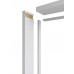 MDF Door Liner - Certified FD30 / FD60 Primed Door Frame Lining Set c/w Optional 10mm Trench/Grooves for Fire Intumescent Door Strips - 30/60 Minute Fire Rating - MDF White Painted Primed Door Liner