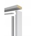 MDF Door Liner - Certified FD30 / FD60 Primed Door Frame Lining Set c/w Optional 10mm Trench/Grooves for Fire Intumescent Door Strips - 30/60 Minute Fire Rating - MDF White Painted Primed Door Liner