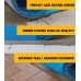 Tile decoupling mat / anti-crack matting - uncoupling waterproof membrane rapid mat durable base roll for under tile 3.6mm