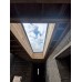 Flat Roof Lantern - Frameless Glass Window Skylight for Flat Roofs - Glazed Roof Lantern Triple Glazed Toughened Glass 