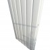 Vertical Radiator - Flat Gloss White RAL9003 - Tall Tower Traditional Column Wall Mount Radiator - Single & Double Panel