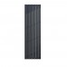 Vertical Radiator - Flat Anthracite Grey RAL7016 - Tall Tower Traditional Column Wall Mount Radiator - Single & Double Panel