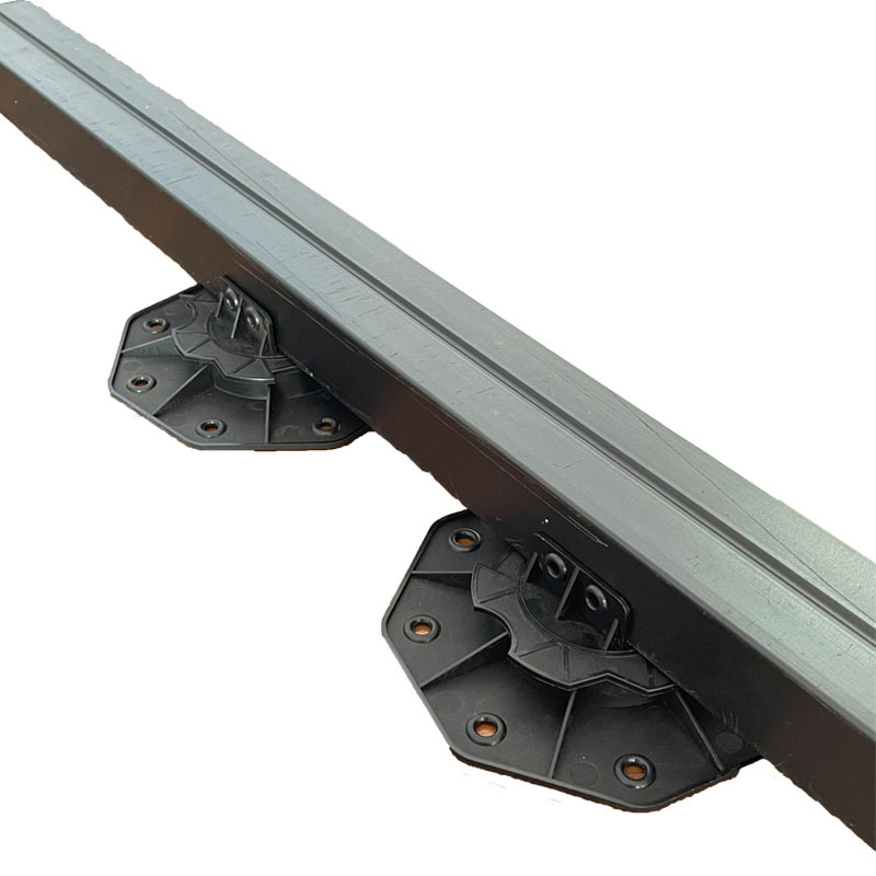 Adjustable Height Pedestal Supports for Decking Joists HEAVY DUTY - 60mm to 140mm - Riser Feet Bases for Composite Decking Joists Sub Frame