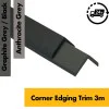 Composite Decking Board Premium Wood Grain / Grooved - Plastic Decking PVC Decking WPC Decking - Black / Grey / Brown / Anthracite - Price Per / Square M (1 sq m) Composite Decking Board Premium Wood Grain / Grooved - Plastic Decking PVC Decking WPC Decking - Black / Grey / Brown / Anthracite - Price Per / Square M (1 sq m)