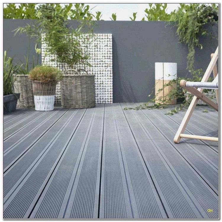 Composite Decking Board Premium Wood Grain / Grooved - Plastic Decking PVC Decking WPC Decking - Black / Grey / Brown / Anthracite - Price Per / Square M (1 sq m)