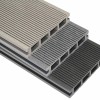 SAMPLE Composite Decking - Grey / Black / Ash / Brown / Anthracite Grey Wood Grain Effect 3m - Plastic Decking PVC Decking WPC Decking Hollow Garden Exterior Decking Boards 