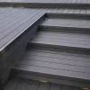 Composite Decking Board  Premium (Authentic Woodgrain Texture) - Anthracite Grey / Black  Wood Grain Effect 3m - Plastic Decking PVC Decking WPC Decking Hollow Garden Exterior Decking Boards