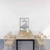 Rustic Industrial Solid Wood Dining Table / Desk / Work Table - Chunky Timber / Steel Legs (Square Legs) - 1.5m (150cm) / 1.8m (180cm) / 2m(200cm) c/w Black Square Box Legs x 2 4-8 Persons - SQUARE EDGE Rustic Industrial Solid Wood Dining Table / Desk / Work Table - Chunky Timber / Steel Legs (Square Legs) - 1.5m (150cm) / 1.8m (180cm) / 2m(200cm) c/w Black Square Box Legs x 2 4-8 Persons - SQUARE EDGE