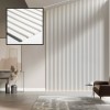 MDF Wall Slat / Strip Panel - MDF Pre-Primed Slatwall panel  / Panelling - Slatted Wall Panels - Paintable 1190mm x  240mm x 18mm 