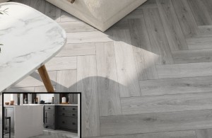 Grey Oak - Herringbone