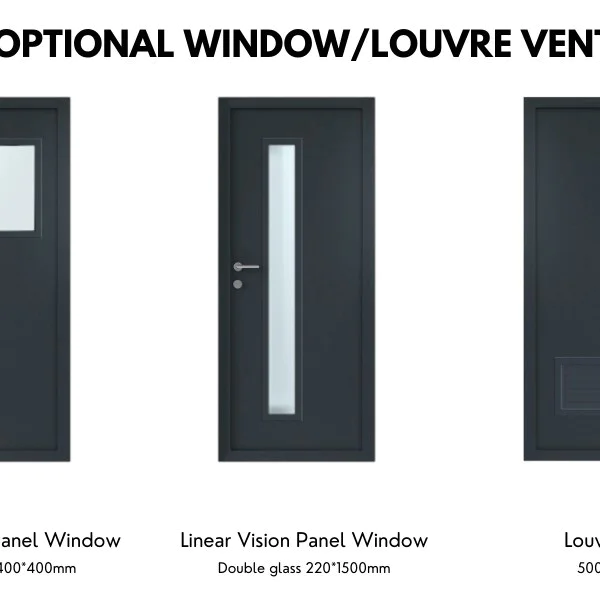 **Custom Sized Made to Order ** High Security Steel Security Door- 12 Point/Multi Point Locking - Ultra Heavy Duty External c/w Part-M DDA Compliant Low Threshold 15mm