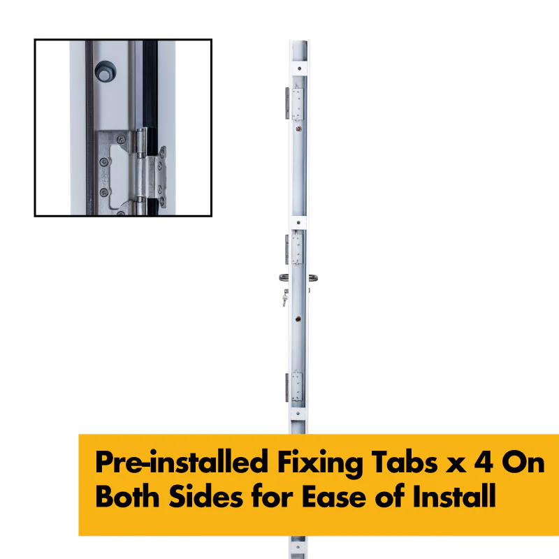 **Custom Sized Made to Order ** High Security Steel Security Door- 12 Point/Multi Point Locking - Ultra Heavy Duty External c/w Part-M DDA Compliant Low Threshold 15mm
