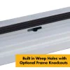 Insulated Steel Security Personnel Pedestrian Door (c/w 50mm Mineral Wool U value 1.6 w/m²k ) - Industrial Grade Exterior Outdoor Security Door for Garage, Warehouse, Shed, Industrial Unit, Lockup, Shed, Shipping Container, Farm Barns