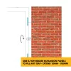 Overhead Door Frame Extensions - Frame Extension Expanding Overhead Infill Head Panels