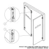 **Custom Sized / Made To Order/measure** Double Steel Security Personnel Pedestrian Door - Industrial Grade Exterior Outdoor Security Door