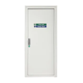 Fire Exit / Emergency Exit Door - Panic Push Pad + Optional Outside Access Device - Personnel  Steel Fire Exit Door