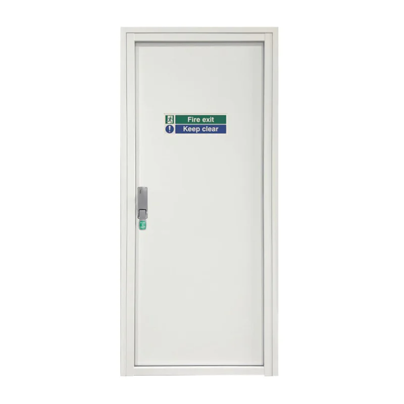 Fire Exit / Emergency Exit Door - Panic Push Pad + Optional Outside Access Device - Personnel Steel Fire Exit Door Fire Exit / Emergency Exit Door - Panic Push Pad + Optional Outside Access Device - Personnel Steel Fire Exit Door