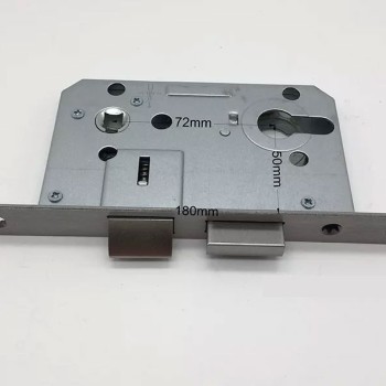Euro Profile Specification Sashlock Mortice Lock Mechanism Cassette for Steel Security Door V2