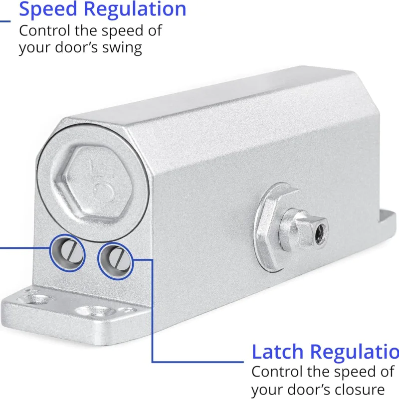Overhead Door Closer (FD30/FD60/FD120 Fire Rated Doors) - Self Installation c/w 6 x Self-Drilling Screws Overhead Door Closer (FD30/FD60/FD120 Fire Rated Doors) - Self Installation c/w 6 x Self-Drilling Screws