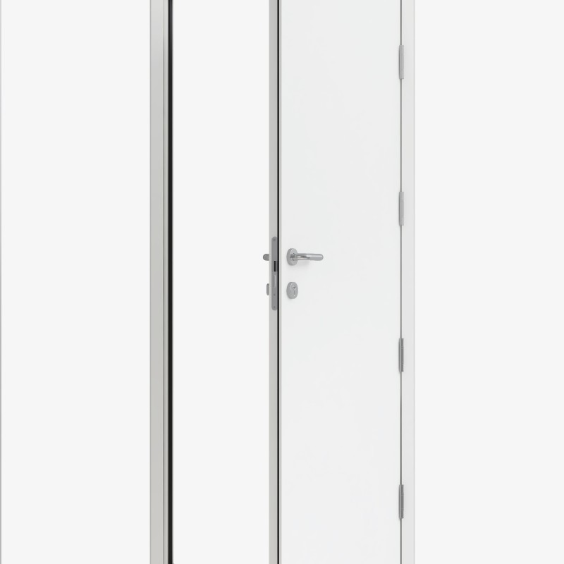 **CLEARANCE** Steel Security Personnel Pedestrian Door - Industrial Grade Exterior Outdoor Security Door for Garage, Warehouse, Shed, Industrial Unit, Lockup, Shed, Shipping Container, Farm Barn 