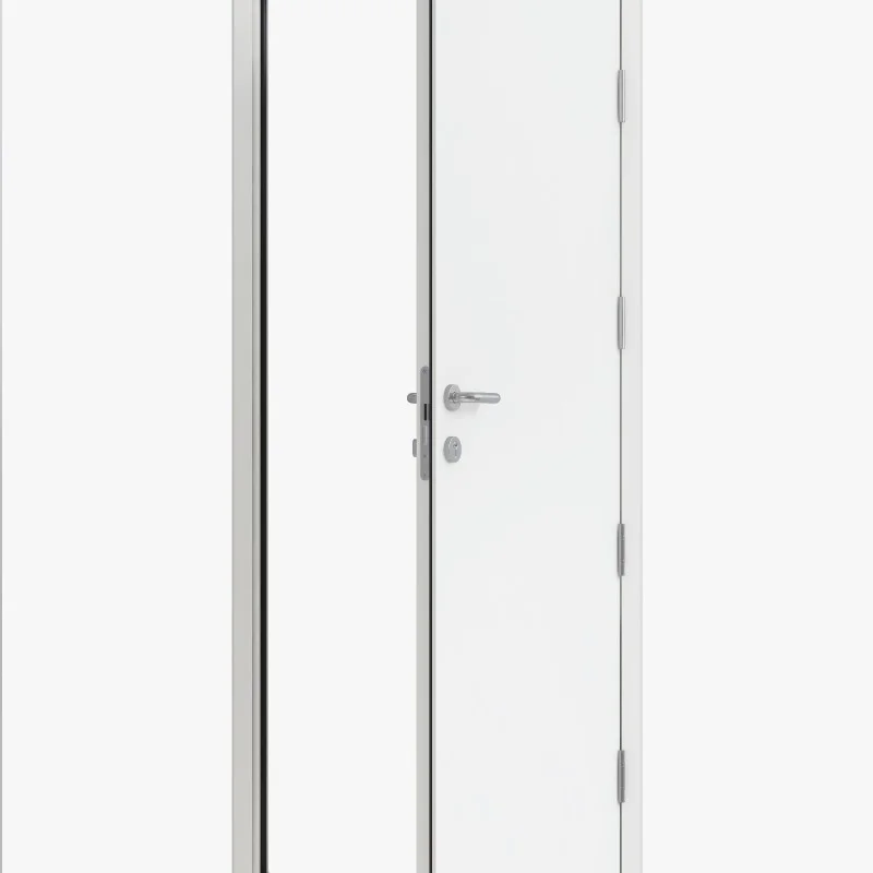 **CLEARANCE** Steel Security Personnel Pedestrian Door - Industrial Grade Exterior Outdoor Security Door for Garage, Warehouse, Shed, Industrial Unit, Lockup, Shed, Shipping Container, Farm Barn
