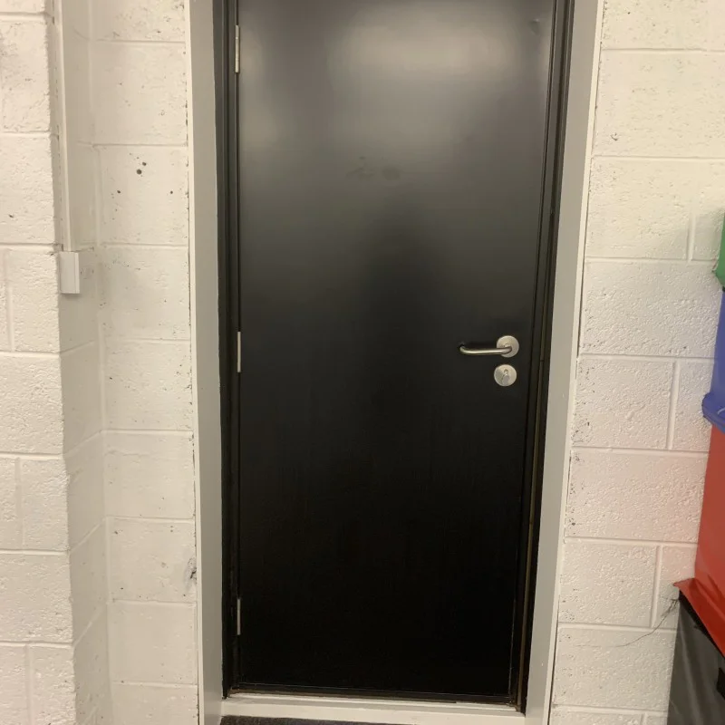 **CLEARANCE** Steel Security Personnel Pedestrian Door - Industrial Grade Exterior Outdoor Security Door for Garage, Warehouse, Shed, Industrial Unit, Lockup, Shed, Shipping Container, Farm Barn
