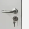 **CLEARANCE** Steel Security Personnel Pedestrian Door - Industrial Grade Exterior Outdoor Security Door for Garage, Warehouse, Shed, Industrial Unit, Lockup, Shed, Shipping Container, Farm Barn