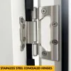 **CLEARANCE** Steel Security Personnel Pedestrian Door - Industrial Grade Exterior Outdoor Security Door for Garage, Warehouse, Shed, Industrial Unit, Lockup, Shed, Shipping Container, Farm Barn