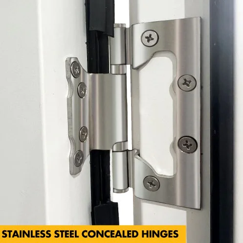 **CLEARANCE** Steel Security Personnel Pedestrian Door - Industrial Grade Exterior Outdoor Security Door for Garage, Warehouse, Shed, Industrial Unit, Lockup, Shed, Shipping Container, Farm Barn