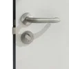 **CLEARANCE** Steel Security Personnel Pedestrian Door - Industrial Grade Exterior Outdoor Security Door for Garage, Warehouse, Shed, Industrial Unit, Lockup, Shed, Shipping Container, Farm Barn