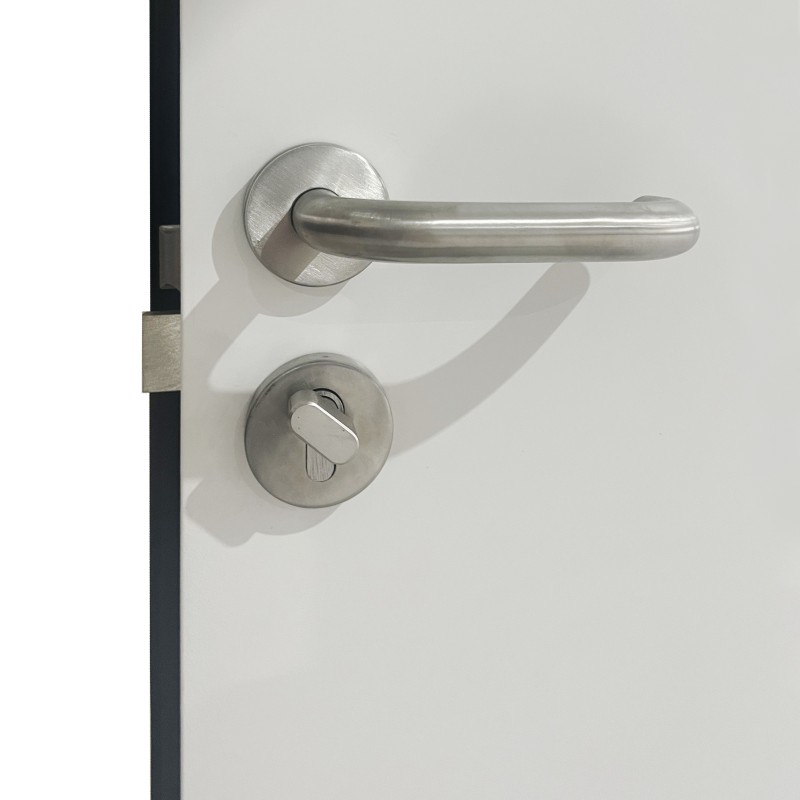 Double Steel Security Personnel Pedestrian Door - Industrial Grade Exterior Outdoor Security Door - 1800mm w x 2035mm h