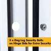 **Custom Sized Made to Order ** High Security Steel Security Door- 12 Point/Multi Point Locking - Ultra Heavy Duty External c/w Part-M DDA Compliant Low Threshold 15mm