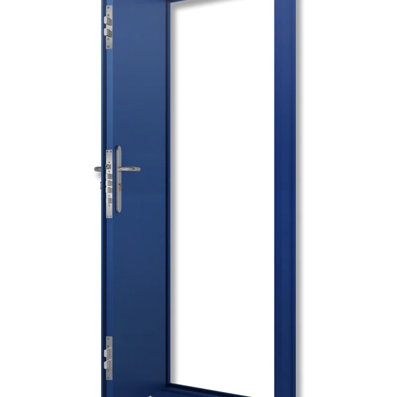 **Custom Sized Made to Order ** High Security Steel Security Door- 12 Point/Multi Point Locking - Ultra Heavy Duty External c/w Part-M DDA Compliant Low Threshold 15mm