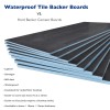 Tile Backer Boards 6mm / 10mm / 12mm - Floor or Wall Hard Tile Backer Insulation Cement Board 1200mm x 600mm 