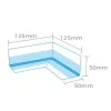 Waterproof Corner Joint / Tanking Membrane for Tile Backer Board - Sealing Fleece Tanking Tape for Showers, Bathrooms, Wetrooms Waterproof Corner Joint / Tanking Membrane for Tile Backer Board - Sealing Fleece Tanking Tape for Showers, Bathrooms, Wetrooms