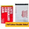 Custom Printed Mailing Bags - 500 MOQ - Range of Sizes Printed Personalised Logo Branded Mail Bags Poly Mailers Single / Double Sided