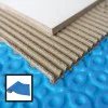 Tile decoupling mat / anti-crack matting - uncoupling waterproof membrane rapid mat durable base roll for under tile 3.6mm
