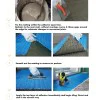 Tile decoupling mat / anti-crack matting - uncoupling waterproof membrane rapid mat durable base roll for under tile 3.6mm
