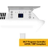 BULK Trade X10 Pack - 1kw / 1.5kw / 2kw Electric Panel Heaters Wall Mounted - LOT20/ERP Compliant c/w 24/7 Timer / Thermostat - Wall Hung Fixings + Mounting Feet