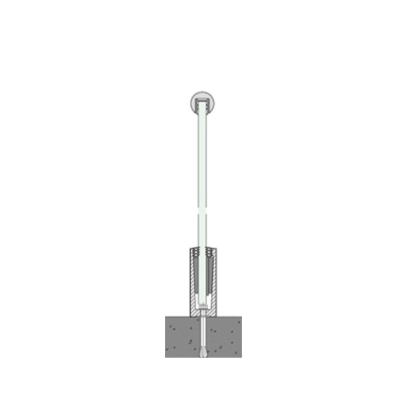 Stainless Steel Handrail / Capping Cover for Glass Balustrade -304 Stainless Steel Cover for 12mm Toughened Glass 0.37kN/0.74kN