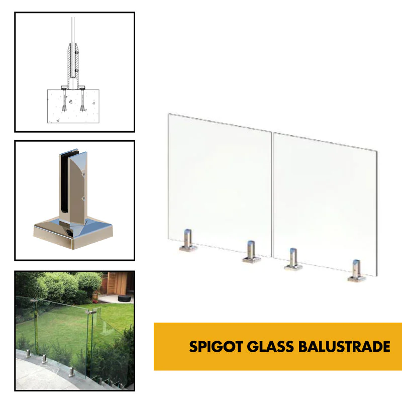 Toughened/Tempered 12mm Glass for Frameless Glass Aluminium Balustrade (0.36/0.74kN) - 1080mm h (for 1100mm FFL) - Various Widths 300mm / 600mm / 990mm Toughened/Tempered 12mm Glass for Frameless Glass Aluminium Balustrade (0.36/0.74kN) - 1080mm h (for 1100mm FFL) - Various Widths 300mm / 600mm / 990mm