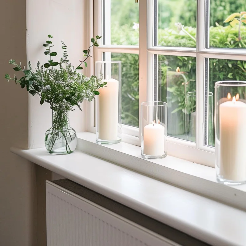 MDF Window Cil Board / Window Cill/Sill - Bullnose MDF Pre-Primed Window Board