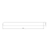 MDF Window Cil Board / Window Cill/Sill - Bullnose MDF Pre-Primed Window Board