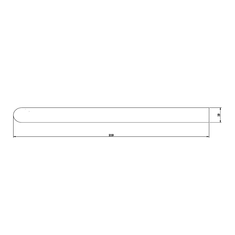 MDF Window Cil Board / Window Cill/Sill - Bullnose MDF Pre-Primed Window Board