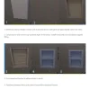 Tile Backer Board Shower Niche - Wet Room Recessed Wall Niche for Soap, Shower Tiled Walls - 300mm x 300mm / 510mm - 89mm Deep