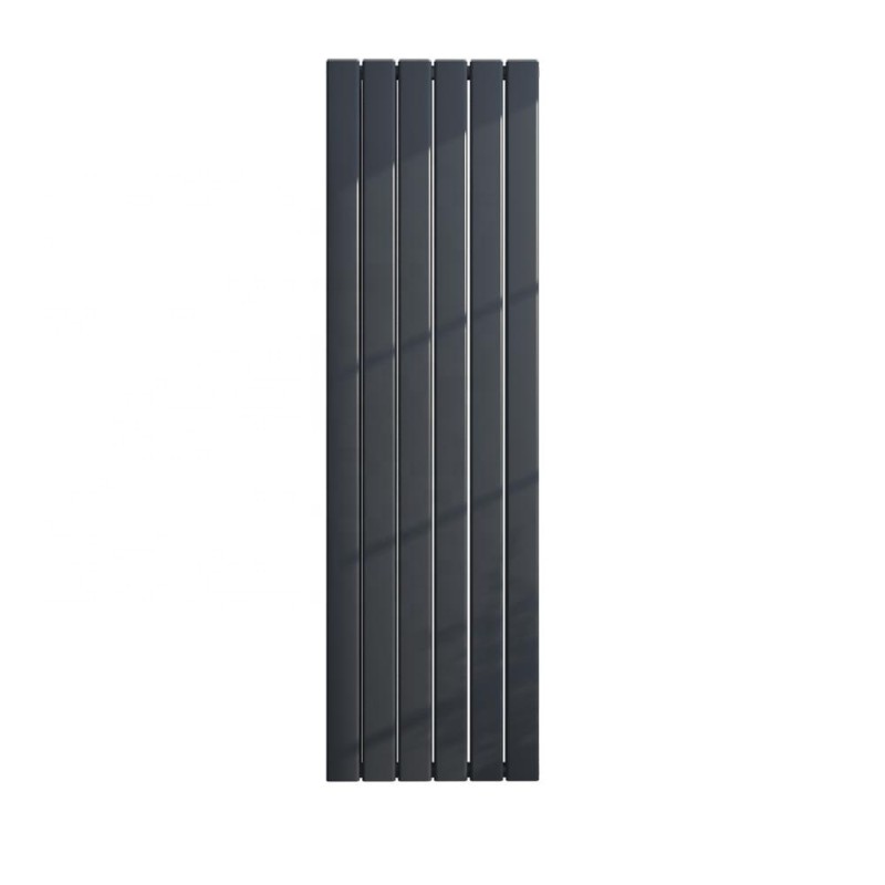Vertical Radiator - Flat Anthracite Grey RAL7016 - Tall Tower Traditional Column Wall Mount Radiator - Single & Double Panel