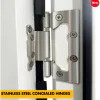 High Security  Multi point lock - Thumb Turn Inside, Key Lock Exterior + 3 Keys + Handle